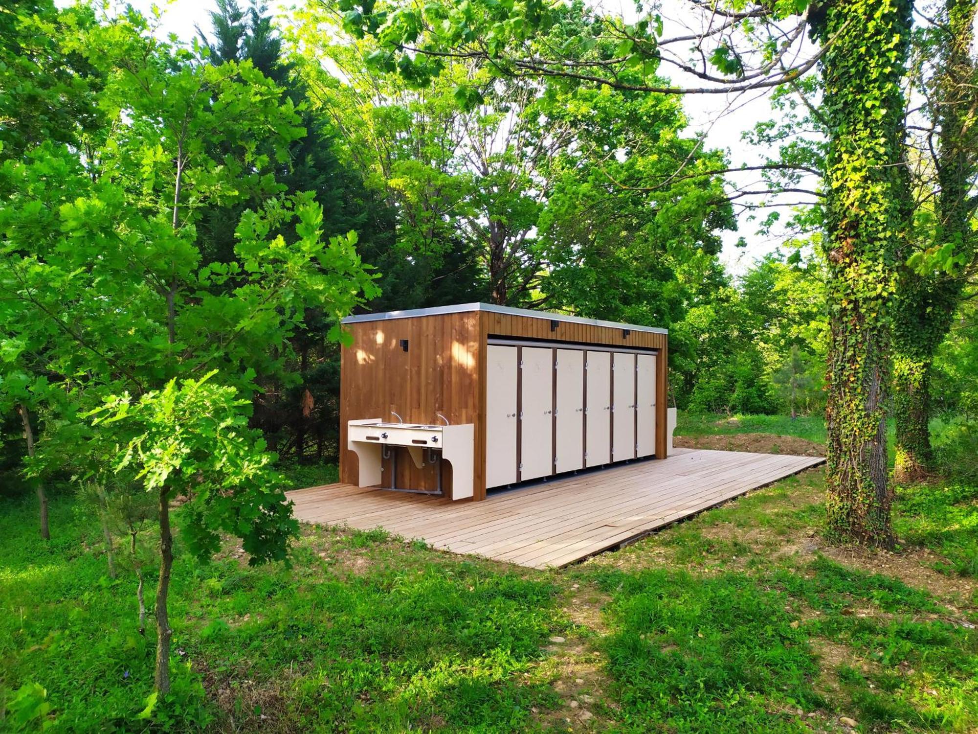 Camping Domaine De Senaud Albon ภายนอก รูปภาพ
