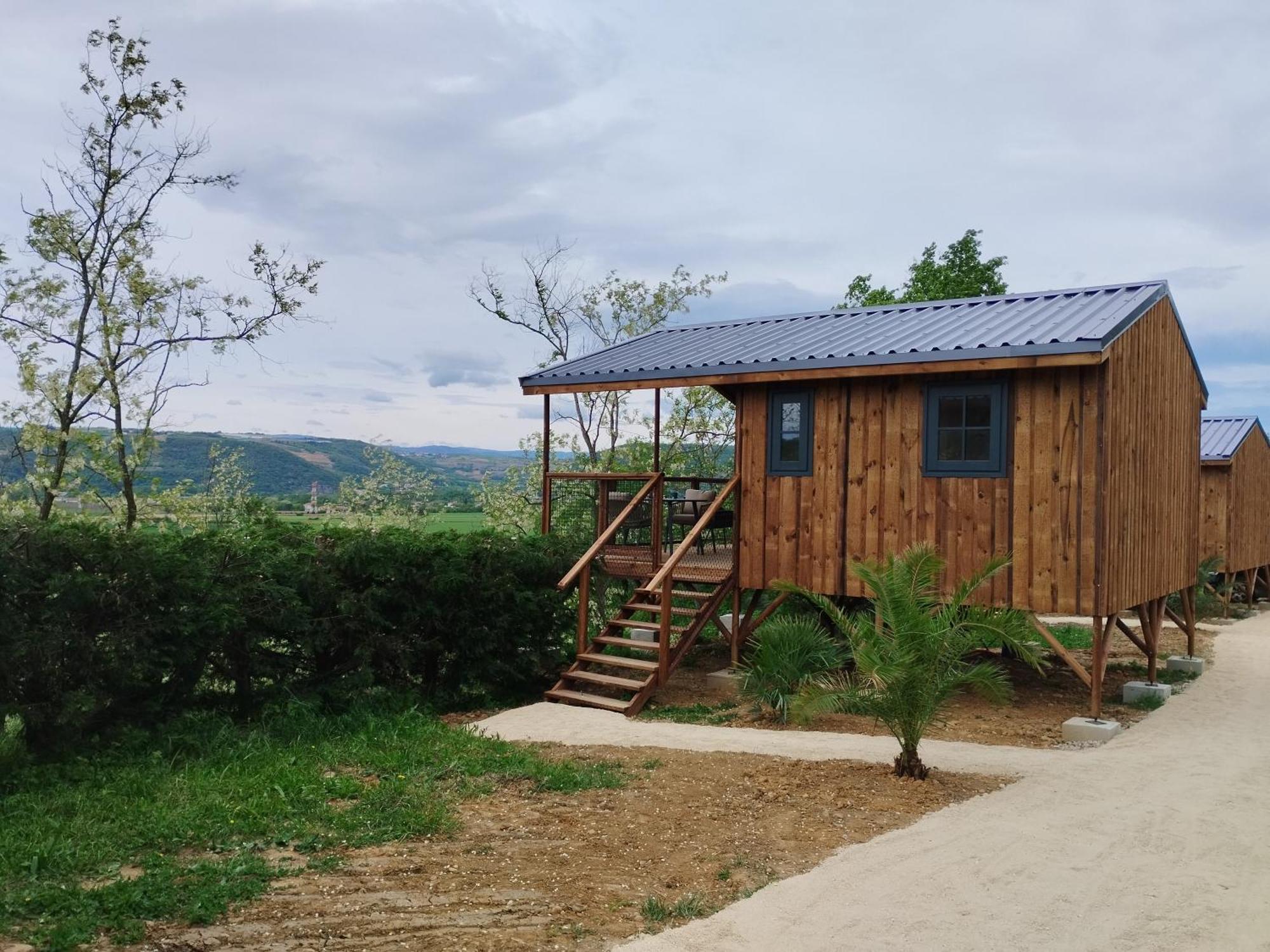 Camping Domaine De Senaud Albon ภายนอก รูปภาพ