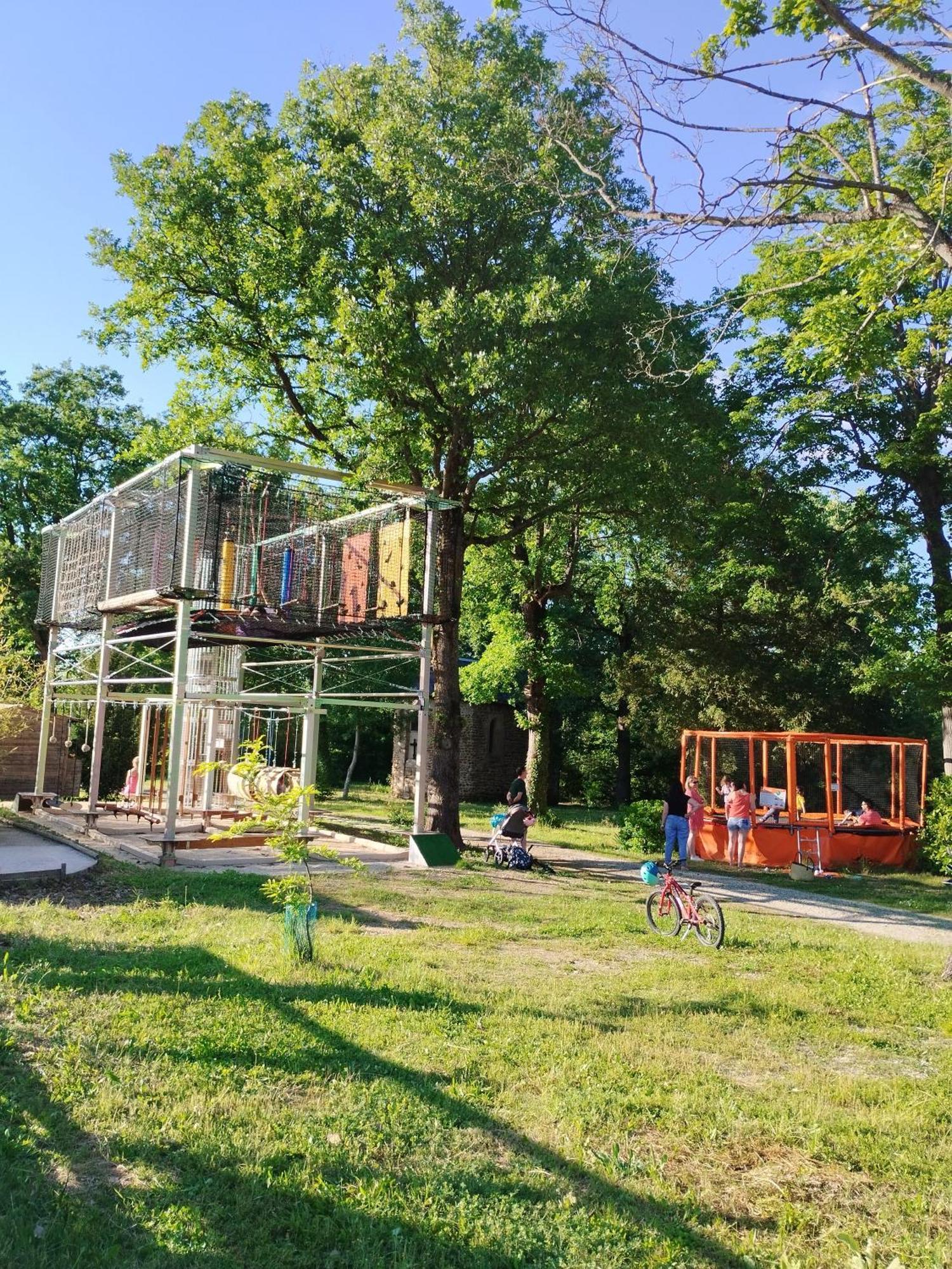 Camping Domaine De Senaud Albon ภายนอก รูปภาพ