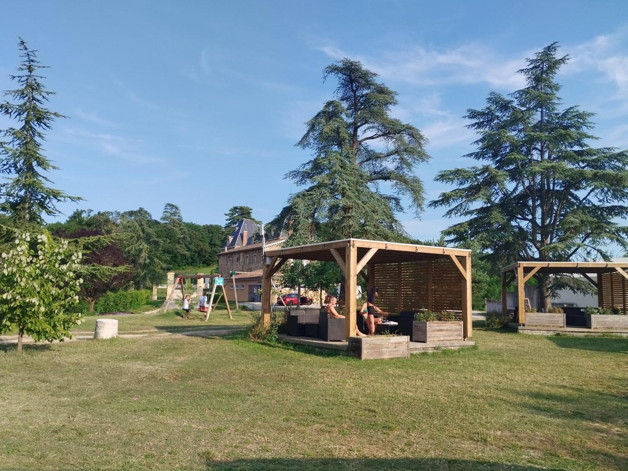 Camping Domaine De Senaud Albon ภายนอก รูปภาพ