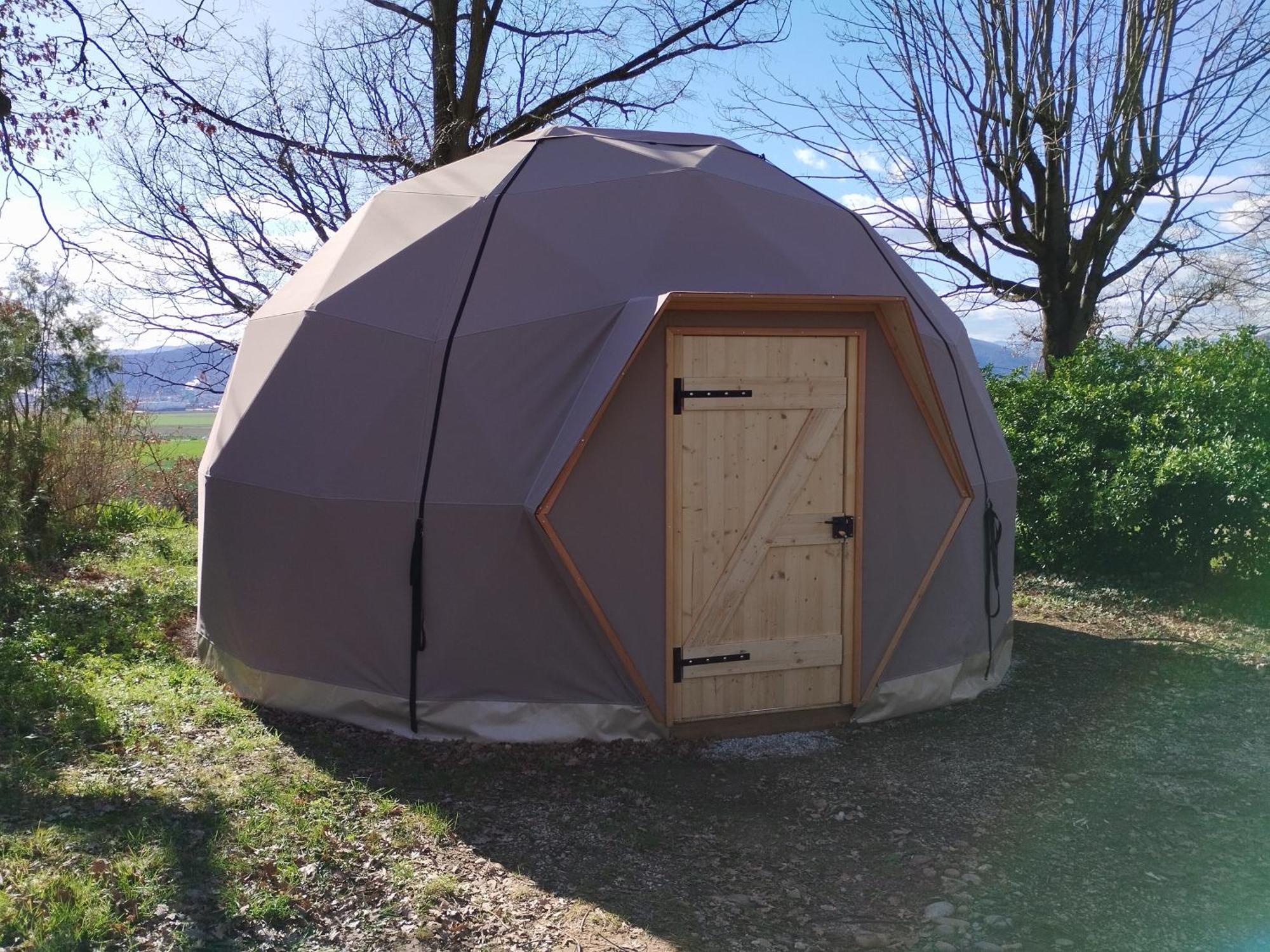 Camping Domaine De Senaud Albon ภายนอก รูปภาพ