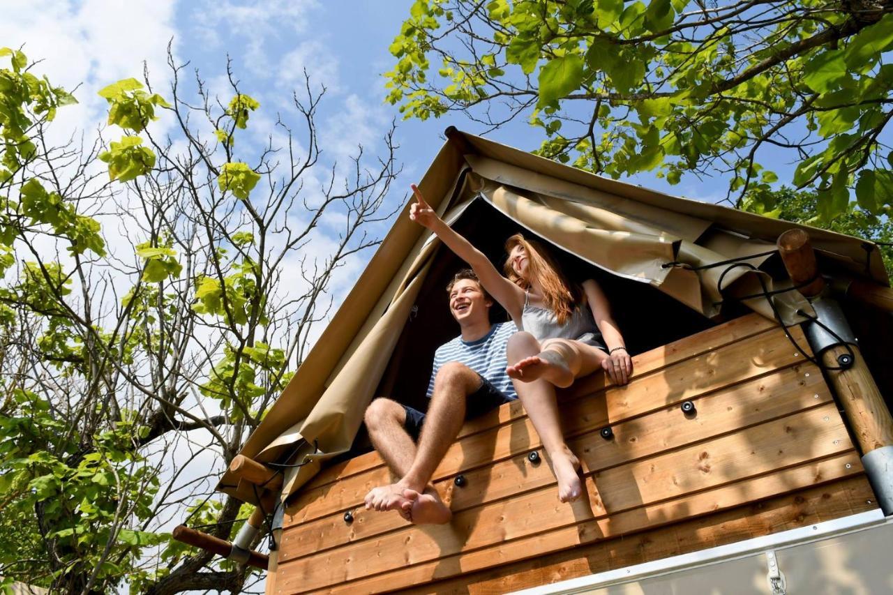 Camping Domaine De Senaud Albon ภายนอก รูปภาพ