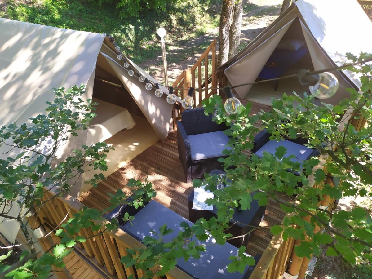 Camping Domaine De Senaud Albon ภายนอก รูปภาพ