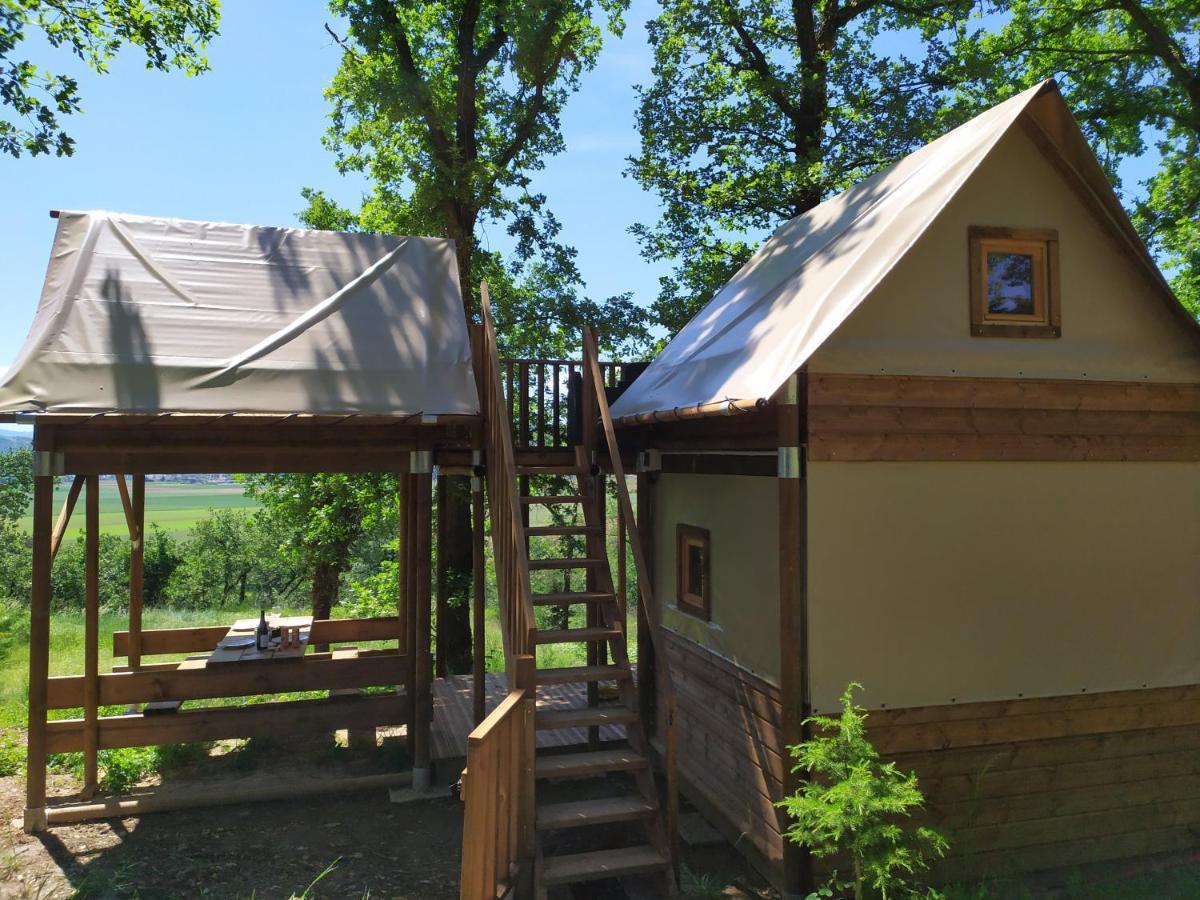 Camping Domaine De Senaud Albon ภายนอก รูปภาพ